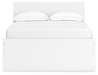 Onita Panel Platform Bed with 1 Side Storage - Full