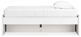 Onita Platform Bed with 1 Side Storage - Twin
