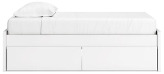 Onita Platform Bed with 1 Side Storage - Twin