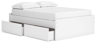 Onita Platform Bed with 2 Side Storage - Full