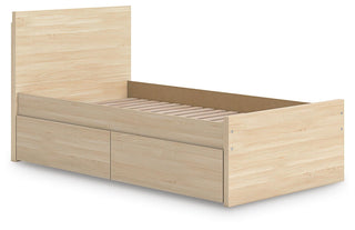 Onita Panel Platform Bed with 1 Side Storage