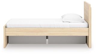 Onita Panel Platform Bed with 1 Side Storage