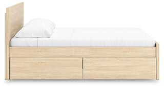 Onita Panel Platform Bed with 1 Side Storage