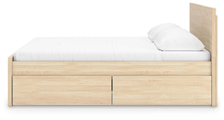 Onita Panel Platform Bed with 2 Side Storage