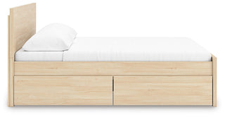 Onita Panel Platform Bed with 2 Side Storage