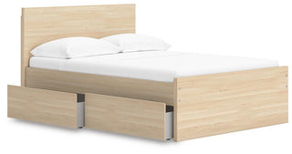 Onita Panel Platform Bed with 1 Side Storage