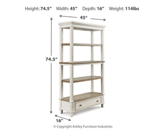 Realyn Desk and Bookcase