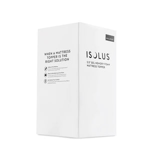 2.5" Gel Memory Foam Mattress Topper