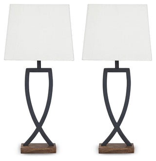 Makara Metal Table Lamp (2/CN)