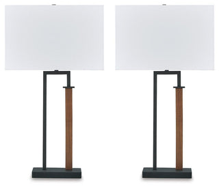 Voslen Metal Table Lamp (2/CN)