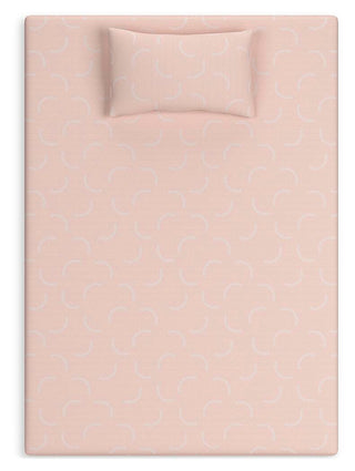 iKidz Coral Mattress and Pillow 2/CN - Twin