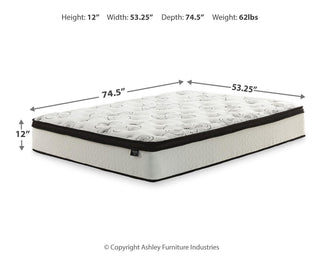 Chime 12 Inch Hybrid Twin Mattress