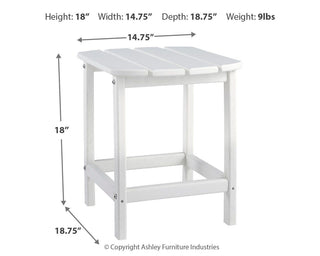 Sundown Treasure Rectangular End Table