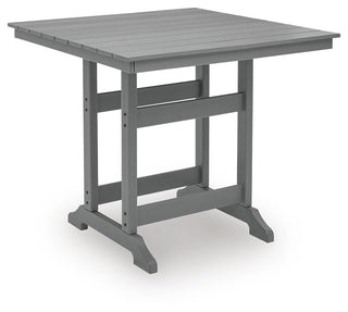 Sanctuary Beach Square Counter TBL w/UMB OPT