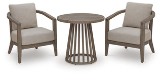 Joy Lagoon Chairs w/CUSH/Table Set (3/CN)