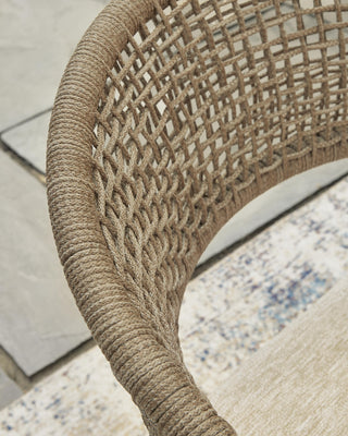 Orchard Beach Arm Chair With Cushion (4/CN) Nuvella®
