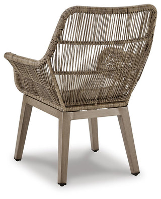 Beach Front Arm Chair With Cushion (2/CN) Nuvella®