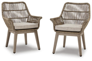 Beach Front Arm Chair With Cushion (2/CN) Nuvella®