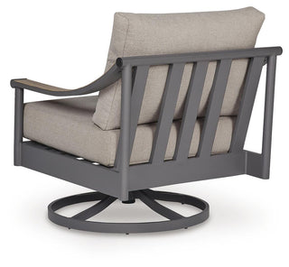 Ocean Beach Swivel Lounge w/ Cushion Nuvella®
