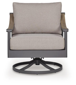 Ocean Beach Swivel Lounge w/ Cushion Nuvella®