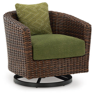 Horizon Hall Swivel Lounge w/ Cushion Nuvella®