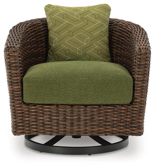 Horizon Hall Swivel Lounge w/ Cushion Nuvella®