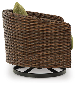Horizon Hall Swivel Lounge w/ Cushion Nuvella®