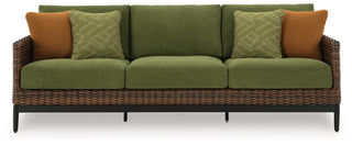 Horizon Hall Outdoor Sofa, 2 Lounge Chairs and 2 Ottomans
