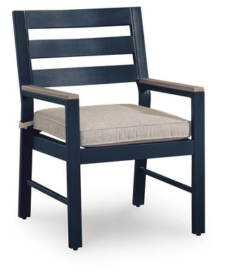 East Beach Arm Chair With Cushion (2/CN) Nuvella®