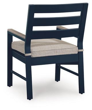 East Beach Arm Chair With Cushion (2/CN) Nuvella®
