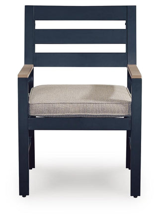 East Beach Arm Chair With Cushion (2/CN) Nuvella®