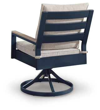 East Beach Swivel Chair w/Cushion (2/CN) Nuvella®