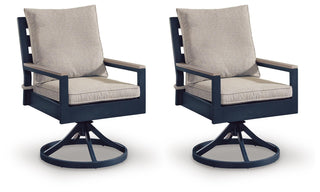 East Beach Swivel Chair w/Cushion (2/CN) Nuvella®