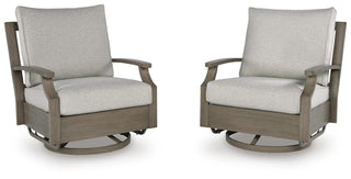 Rainier Ranch Swivel Glider Chair w/Cushion Nuvella®