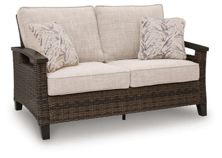Monterey Point Loveseat w/Cushion Nuvella®