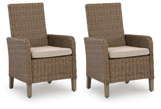 Laguna Heights Arm Chair With Cushion (2/CN) Nuvella®