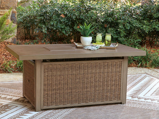 Laguna Heights Rectangular Fire Pit Table