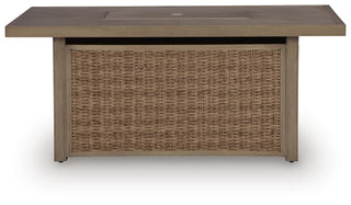 Laguna Heights Rectangular Fire Pit Table