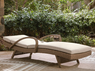 Laguna Heights Chaise Lounge with Cushion Nuvella®
