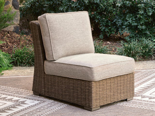 Laguna Heights Armless Chair w/Cushion Nuvella®