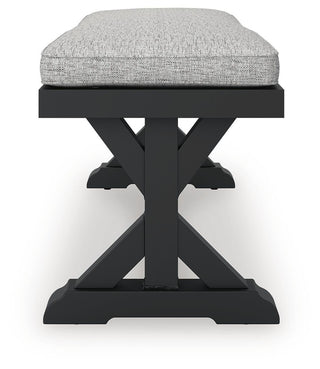 Beachcroft Bench with Cushion Nuvella®