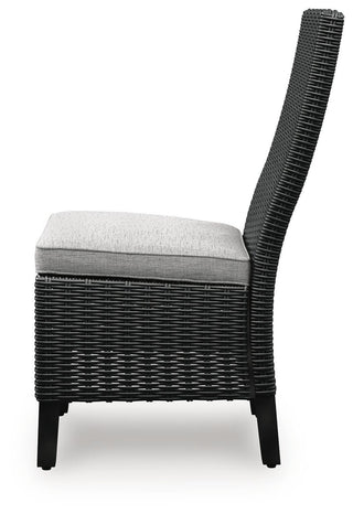 Beachcroft Side Chair with Cushion (2/CN) Nuvella®