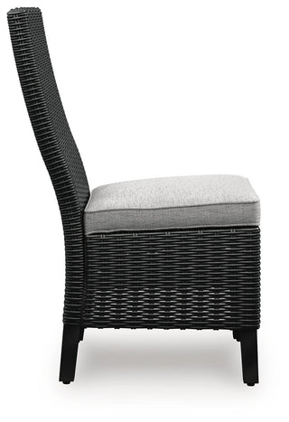 Beachcroft Side Chair with Cushion (2/CN) Nuvella®