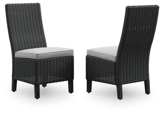 Beachcroft Side Chair with Cushion (2/CN) Nuvella®