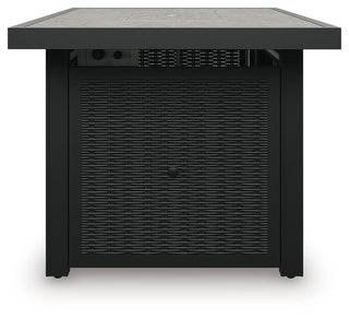 Beachcroft 3-Piece Outdoor Sectional and Fire Pit Table