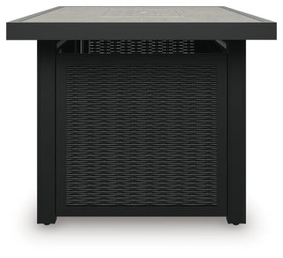 Beachcroft 3-Piece Outdoor Sectional and Fire Pit Table