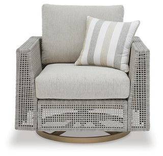 Seton Creek Swivel Lounge w/ Cushion Nuvella®