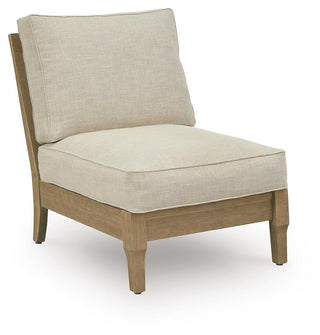 Clare View Armless Chair w/Cushion Nuvella®