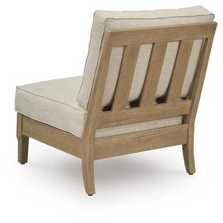 Clare View Armless Chair w/Cushion Nuvella®