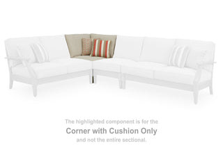 Clare View Corner with Cushion Nuvella®